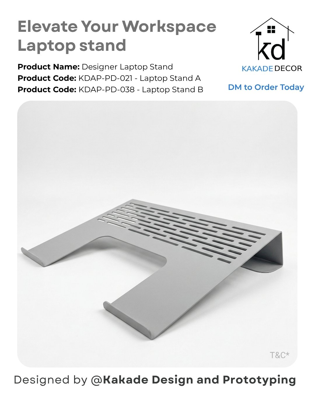 Designer Laptop Stand
