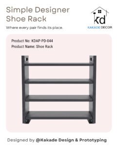 Simple Designer Shoe Rack