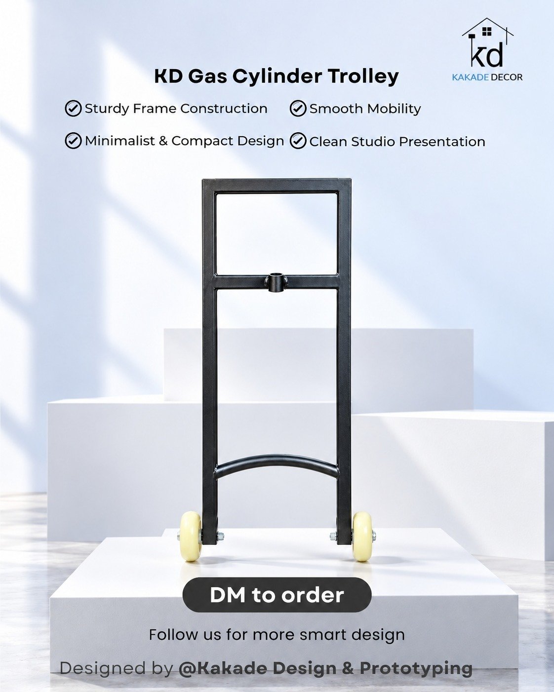 KD Gas Cylinder Trolley
